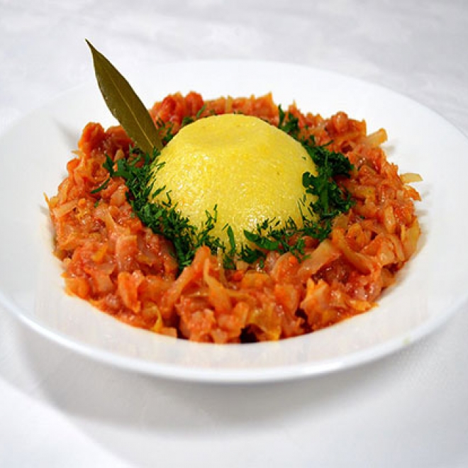  VARZA CALITA CU MAMALIGA (300g)
