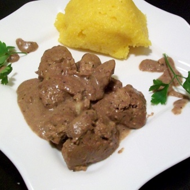  FICATEI LA TIGAIE CU MAMALIGUTA (350g)